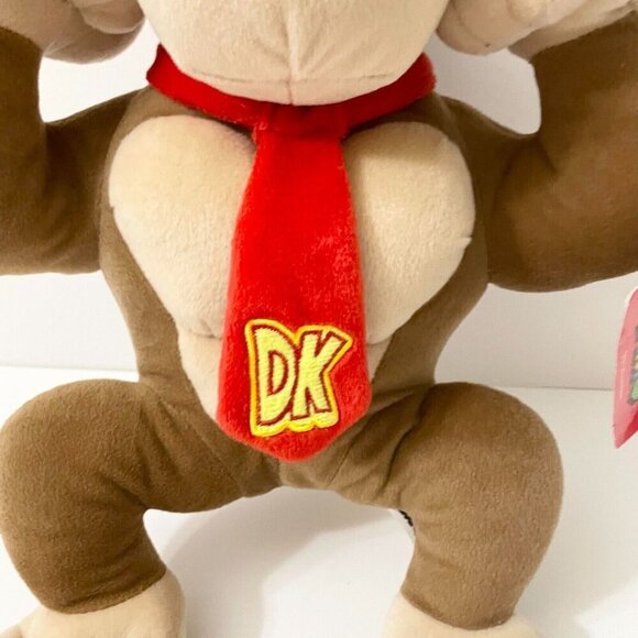 2023 Nintendo Donkey Kong Plush 14 Inch Tall Stuffed Animal - Picture 3 of 16